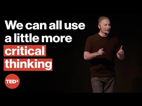 4 tips for developing critical thinking skills | Steve Pearlman, Ph.D. | TEDxCapeMay