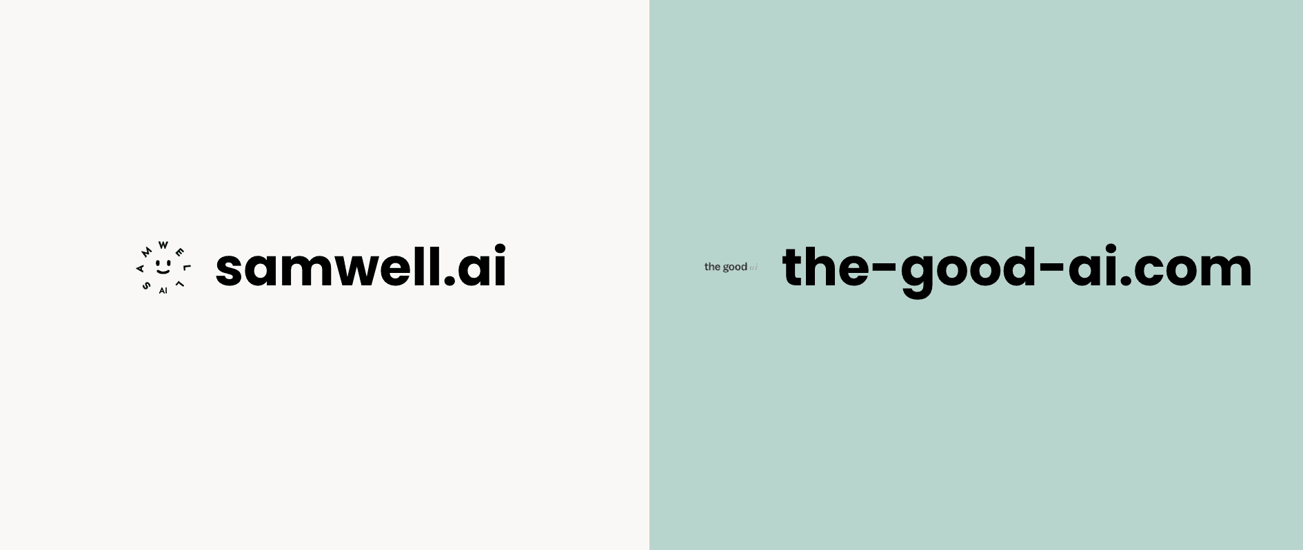 Samwell.ai vs. The-good-ai.com
