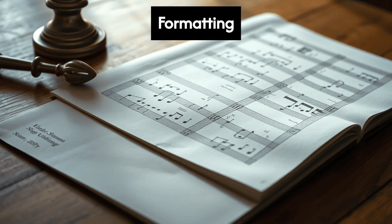 Close-up of sheet music