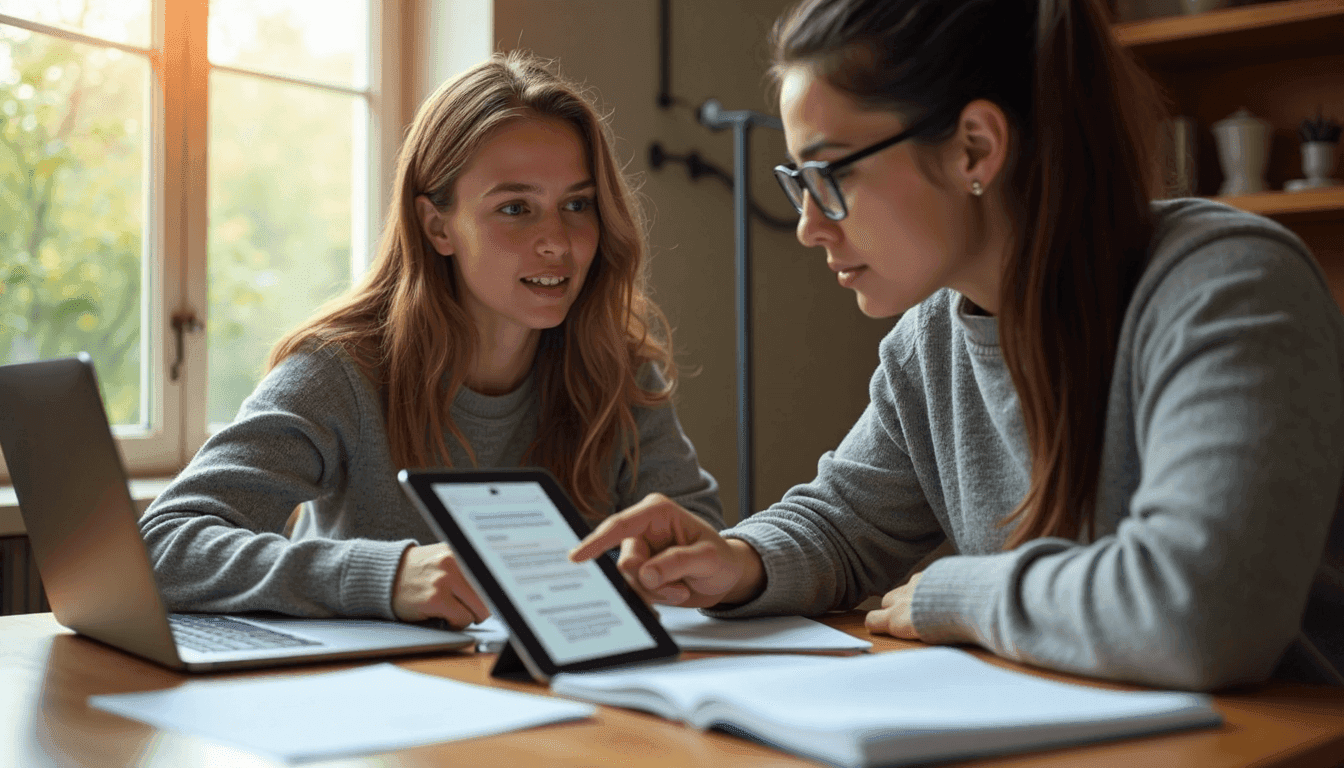 Students discuss citing sources with no year listed