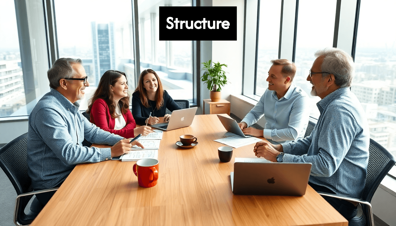 Researchers collaborating on literature review