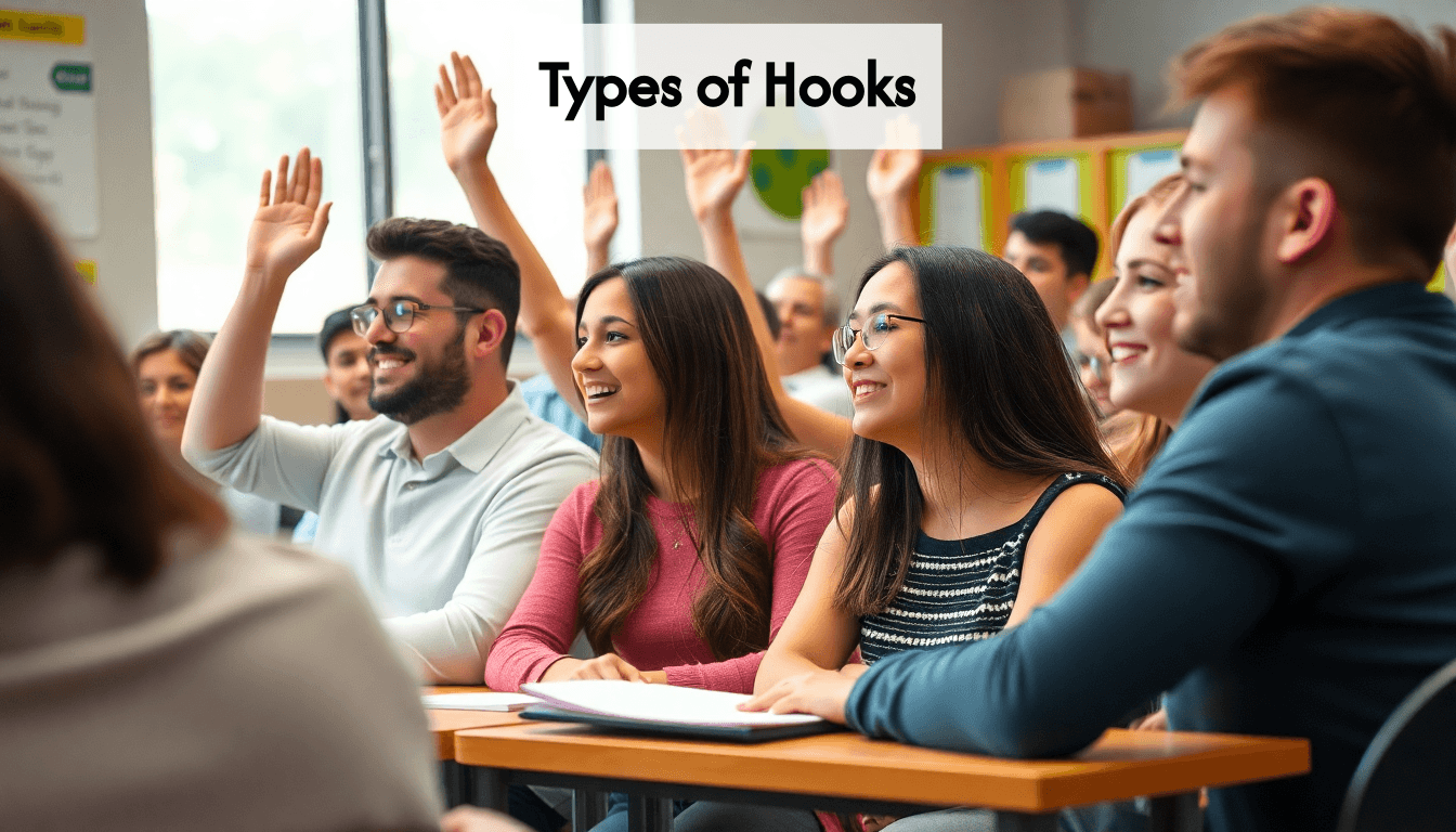 Classroom discussion representing engagement